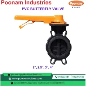PP PVC Butterfly Valve