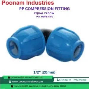 PP Compresson Equal Bend
