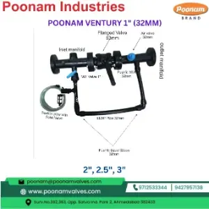 PP Header Aasebly Flange EndWith Ventury Set