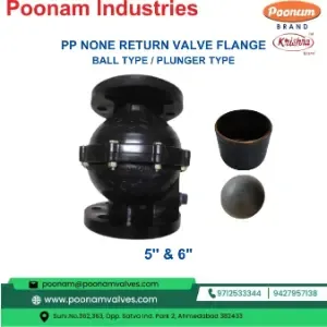 PP Flanged Valves