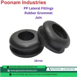 PP Jain Lateral Fitting Rubber Grommet