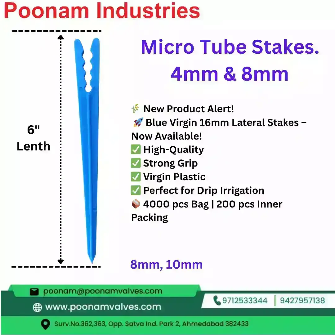 PP Micro Tube Lateral Stack 4mm 8mm India