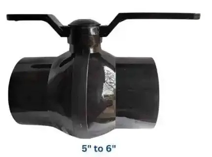 PP Solid Seal Valve Pl Sc 6 160mm Long Handle