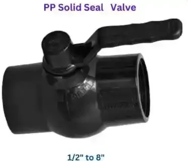 PP Solid Seal Valve Pl Sc