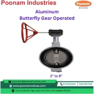 PP Alluminum Butterfly Grar Operated