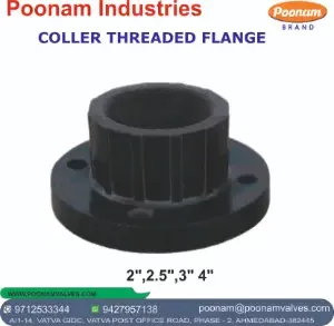 PP Coller Threaded Flanged